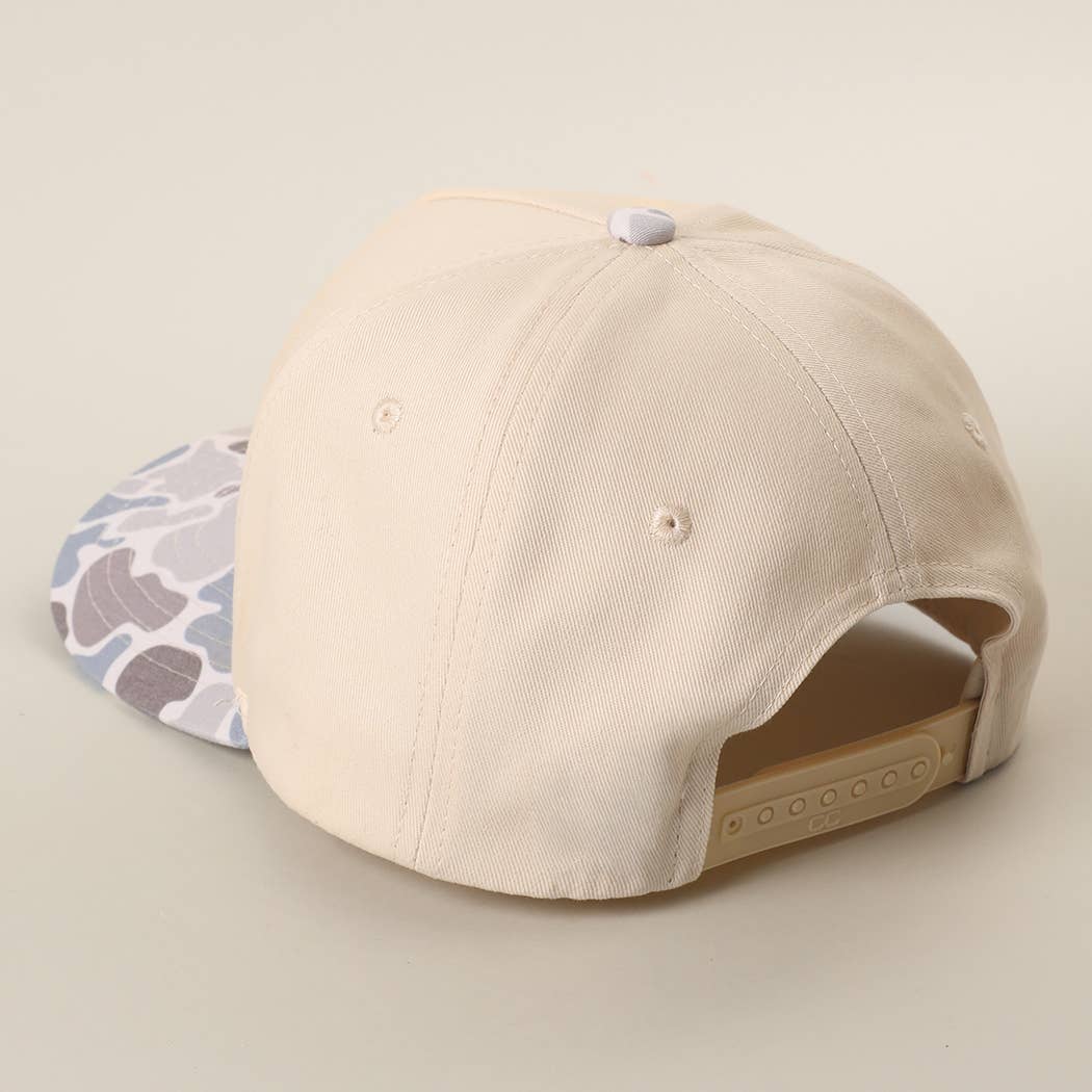 DUCK CAMO TRUCKER HAT