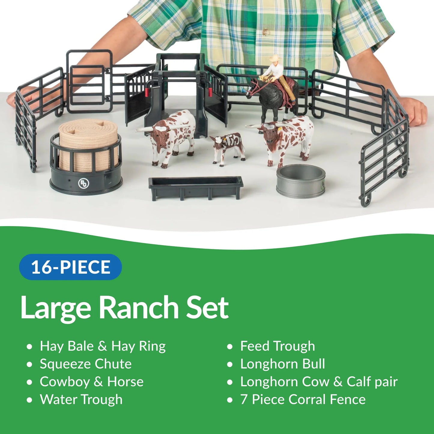 16-Piece Large Ranch Set | Big Country