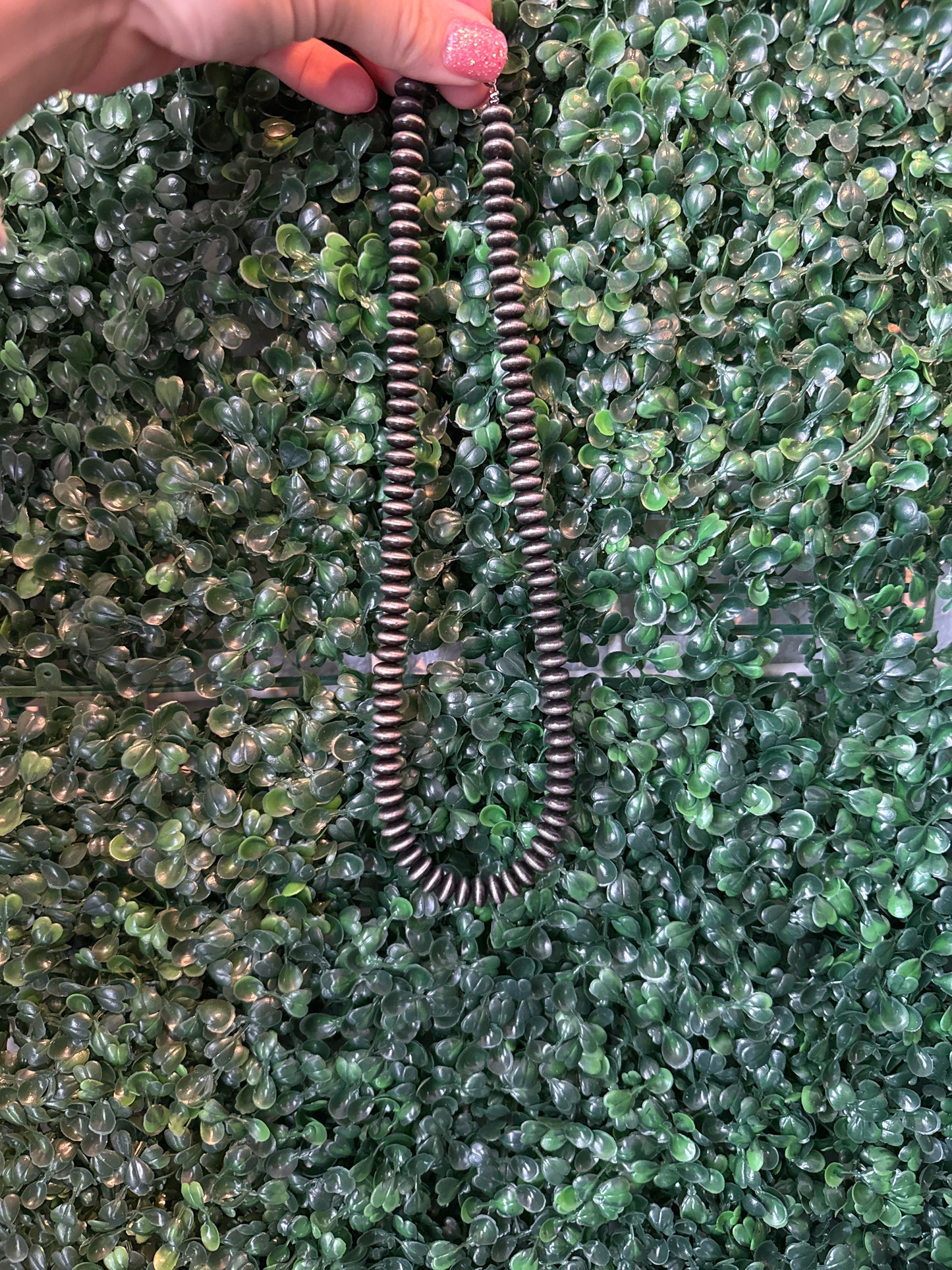Navajo stacker with turquoise accent