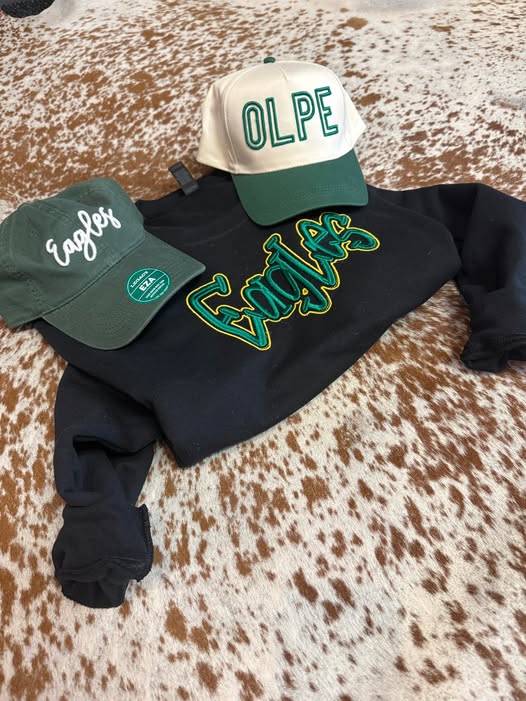 Puff Mascot Sweatshirt | You choose Thread & Sweatshirt Color