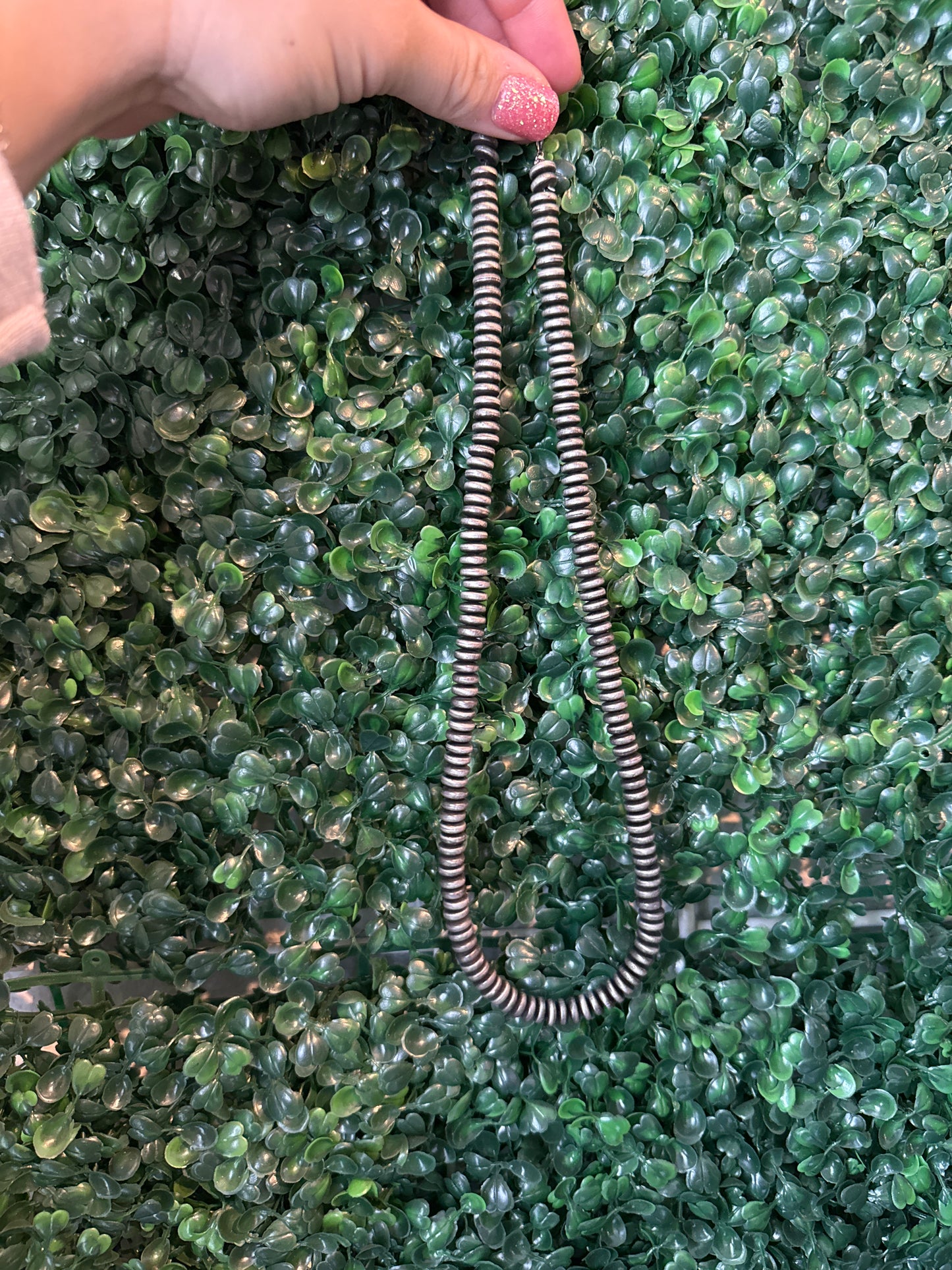 Navajo stacker with turquoise accent