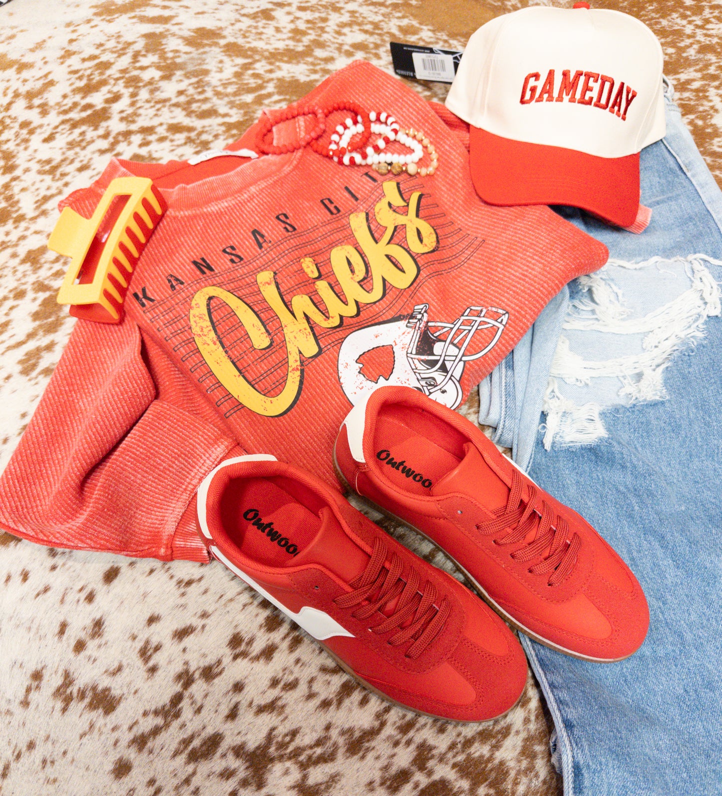 Vintage Kansas City Ribbed Crewneck