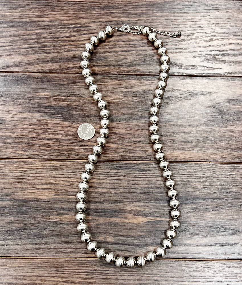 Silver Oakley Necklace