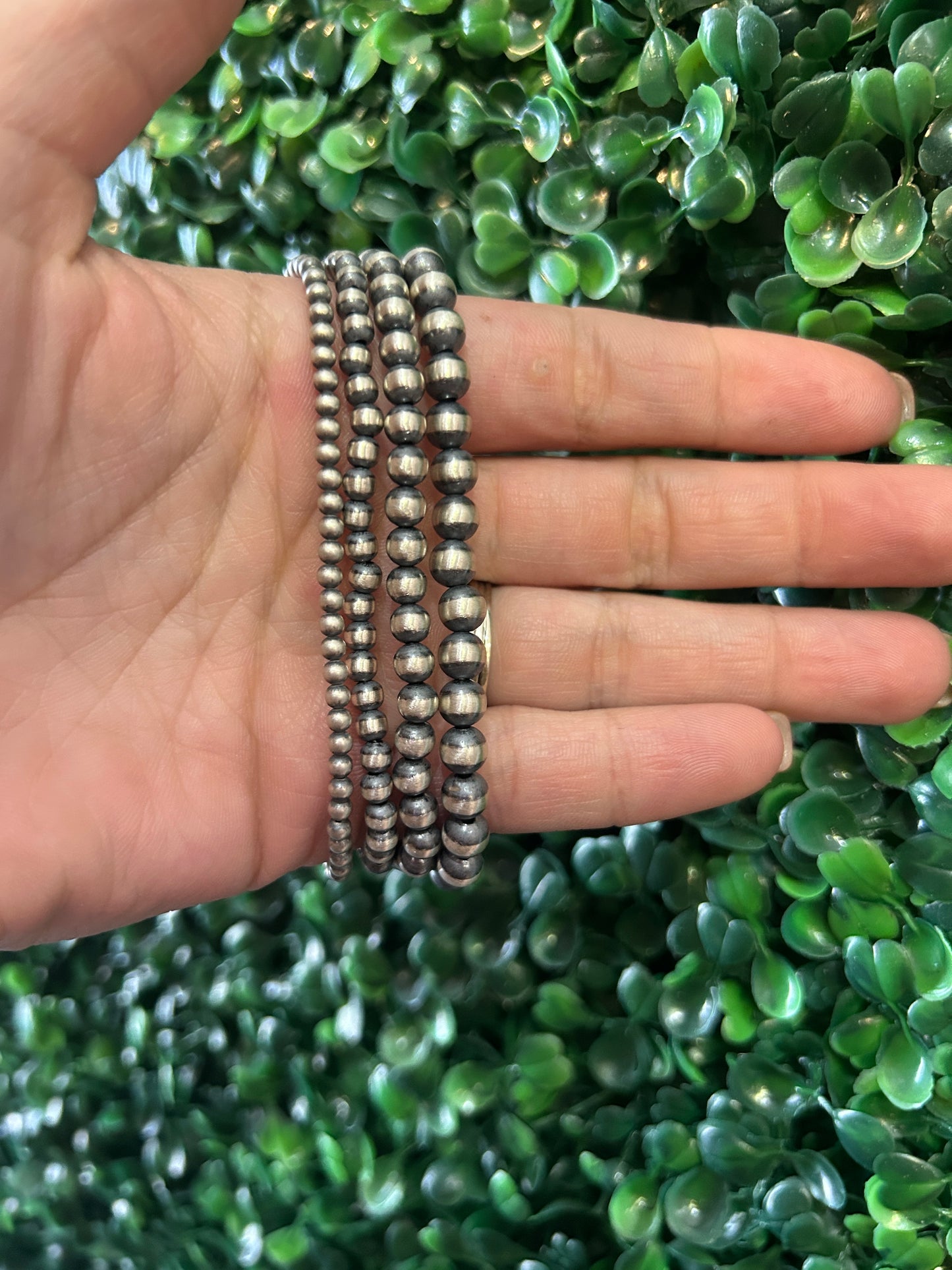 Navajo Pearl Stretch Bracelet