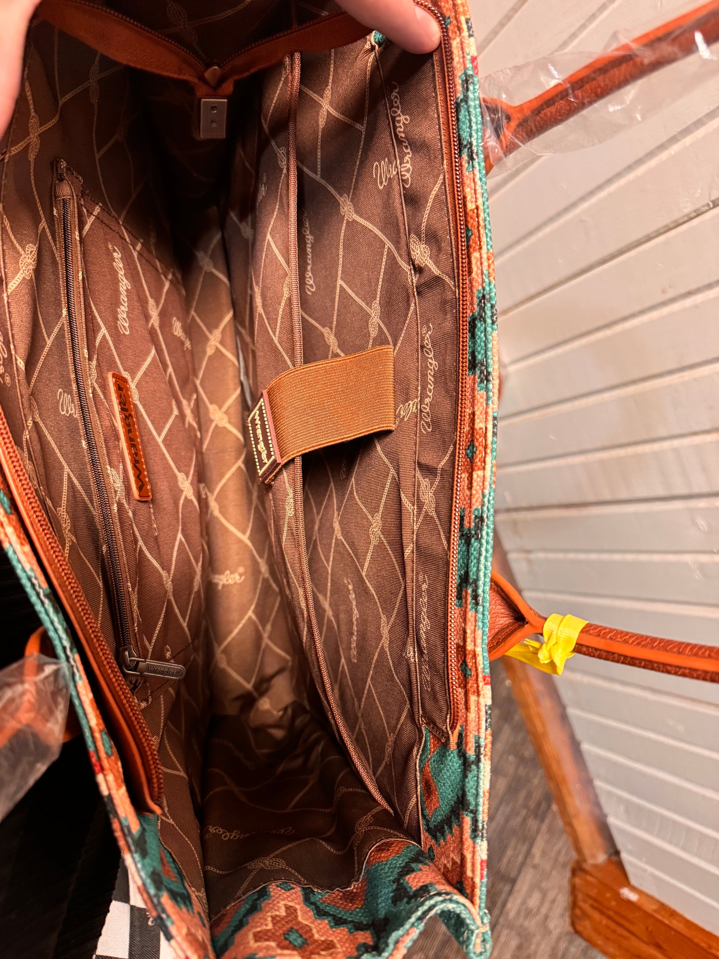 Wrangler Aztec Tote Bag