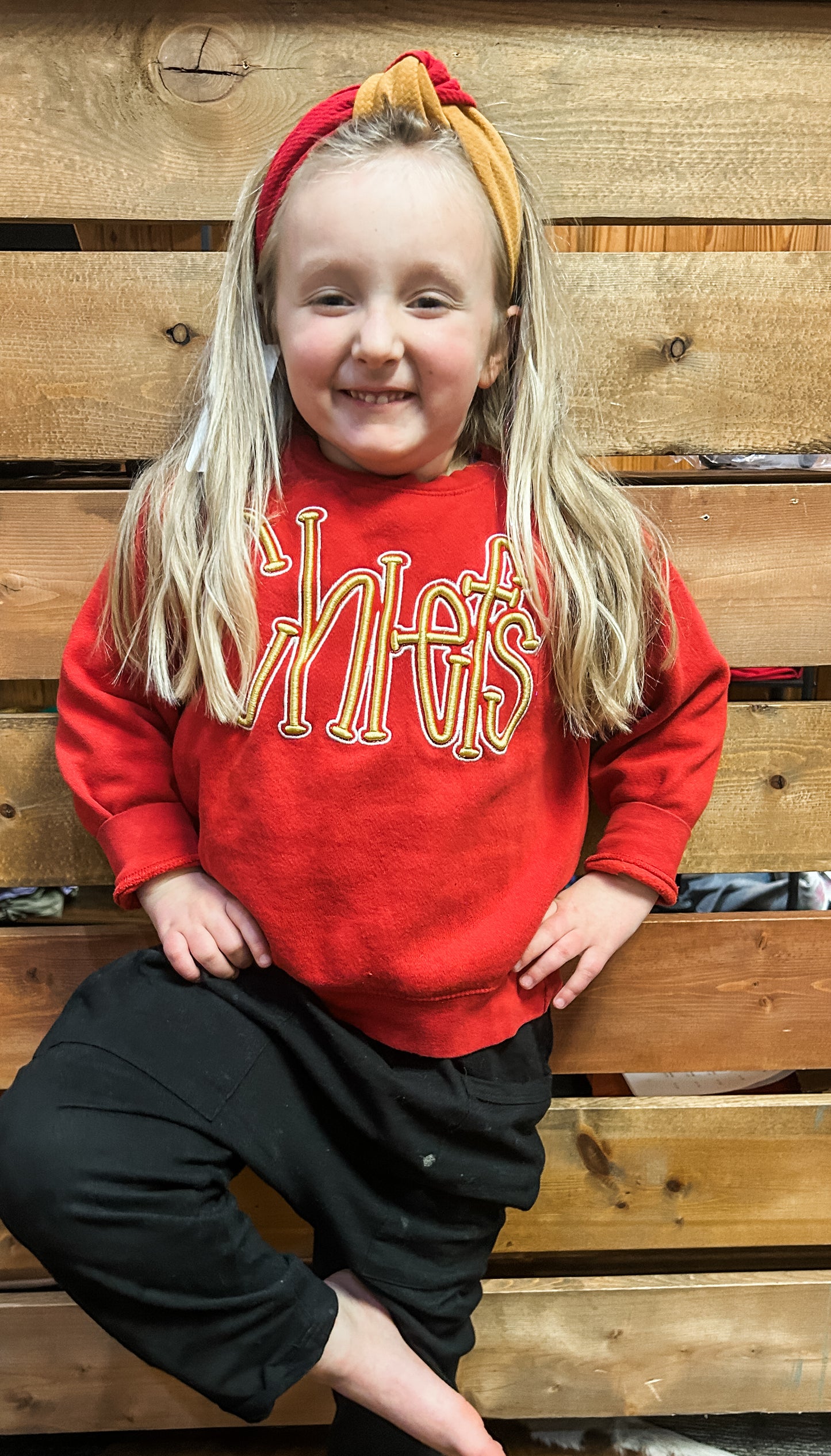 Puff Embroidery Chiefs - Youth (2 Colors)