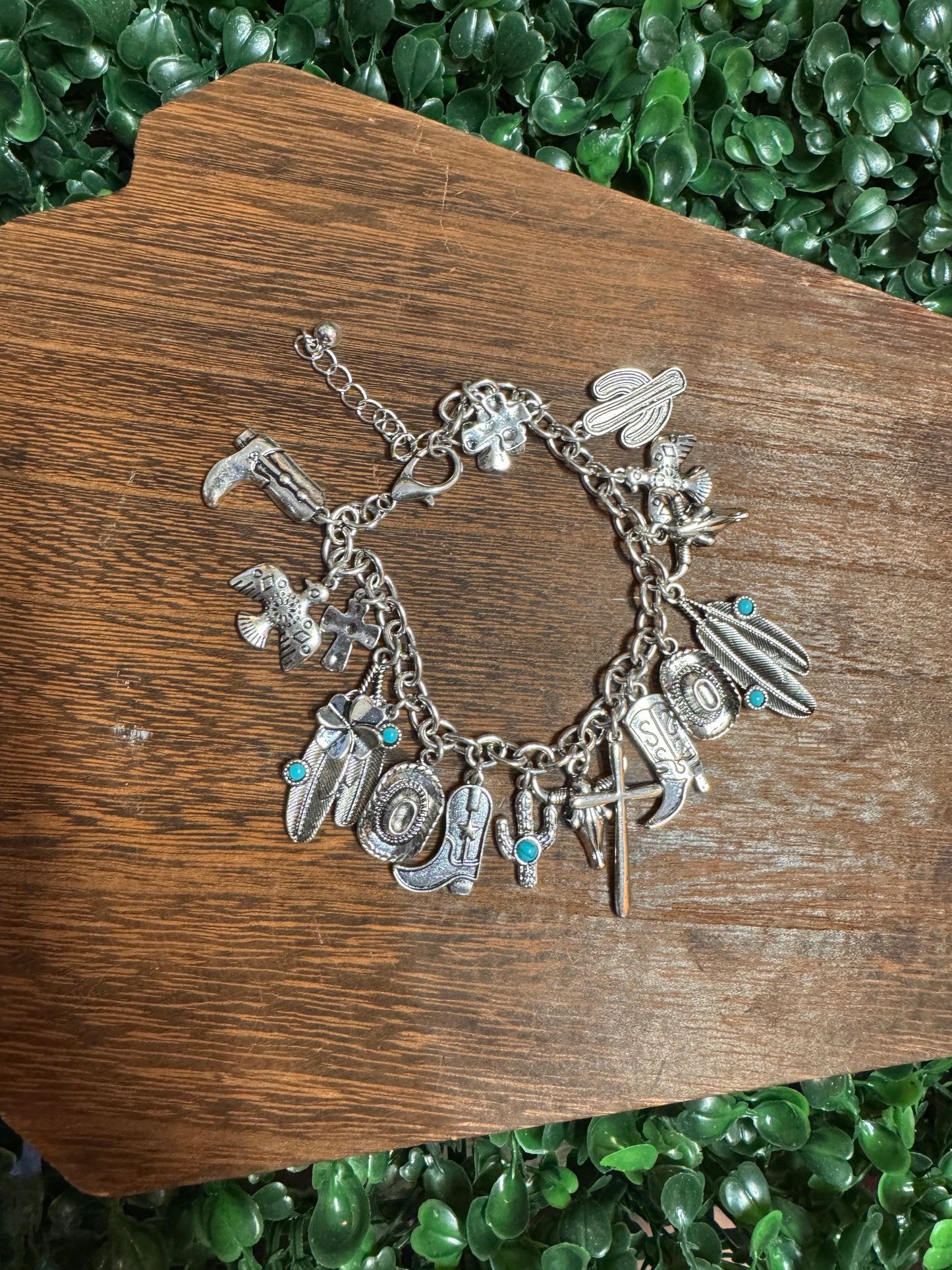 Rodeo Charm Necklace and Bracelet