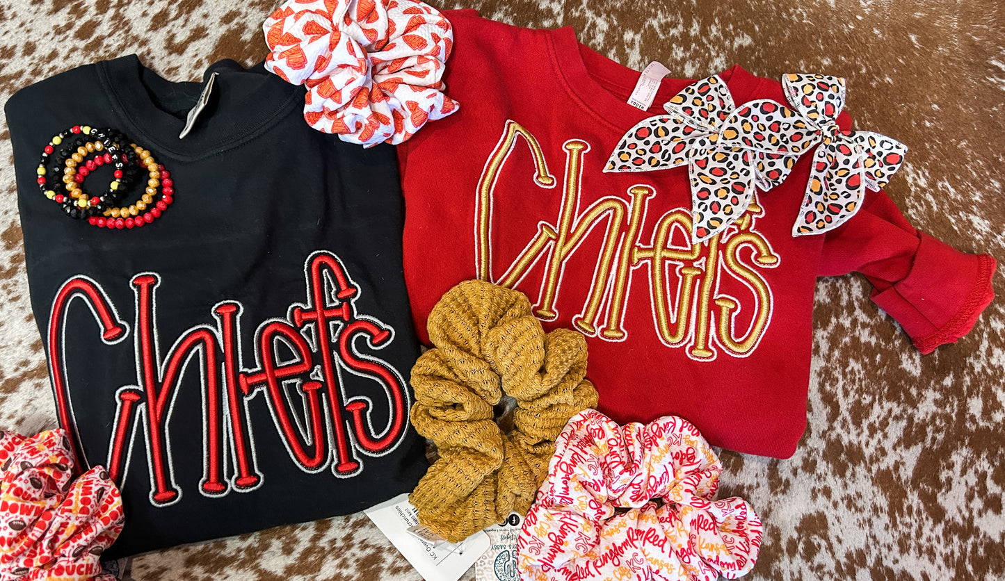 Puff Embroidery Chiefs (2 Colors)