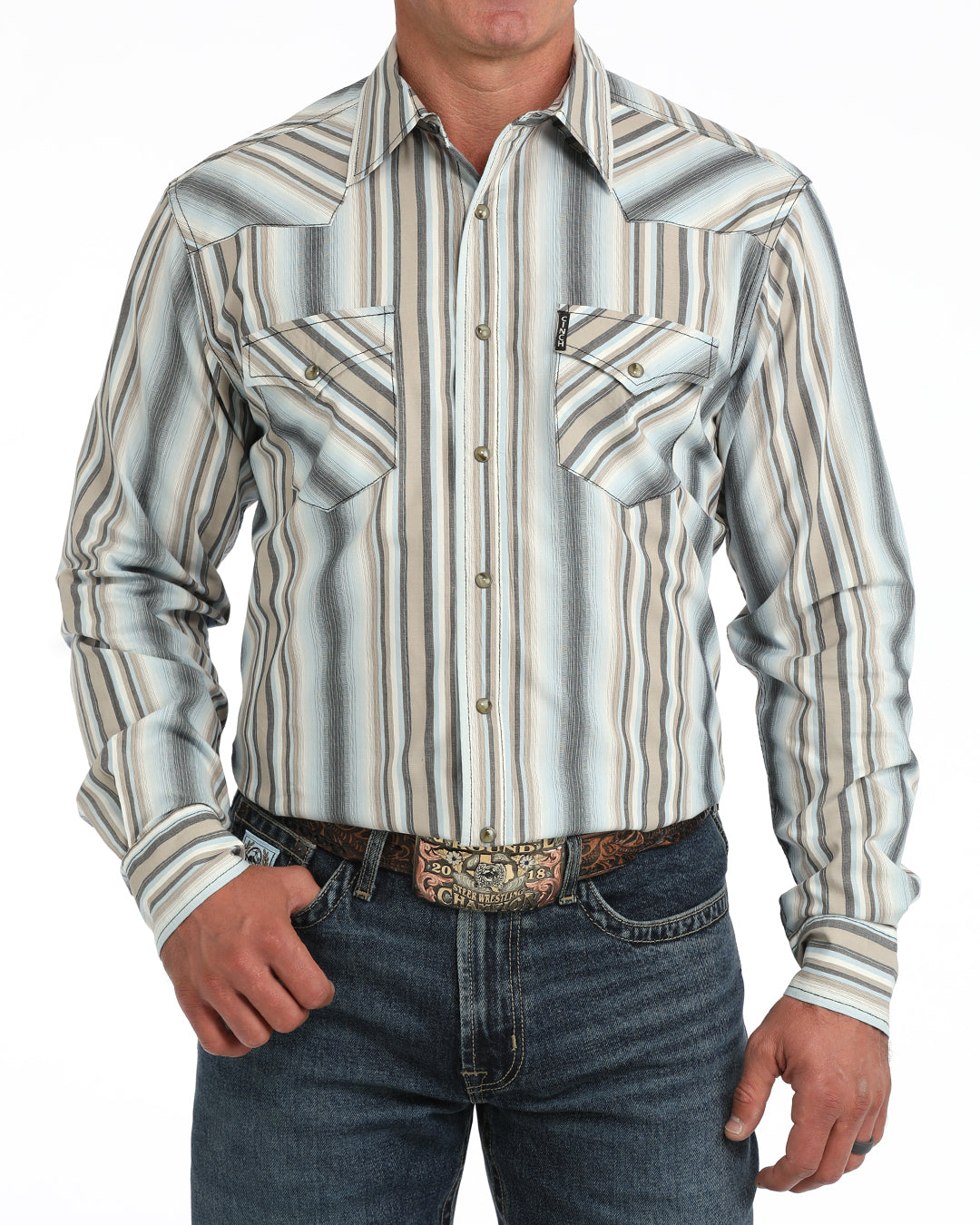 Cinch Modern Fit Pearl Snap Shirt