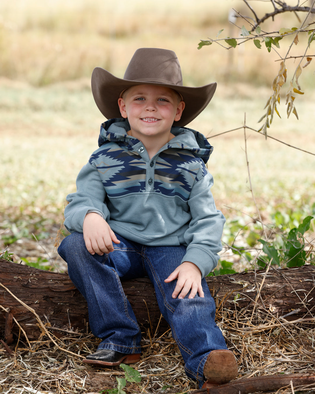 Boys Cinch Aztec Pullover