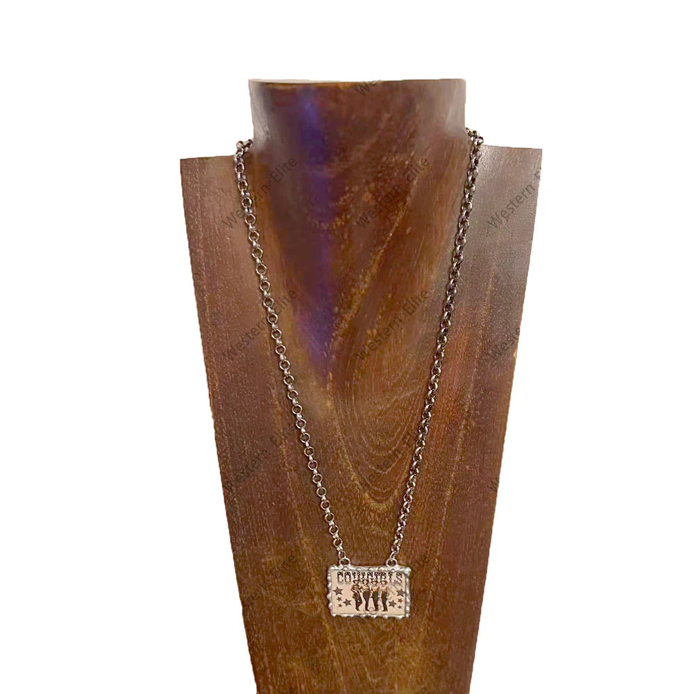 Cowgirls Chain Necklace Pendent