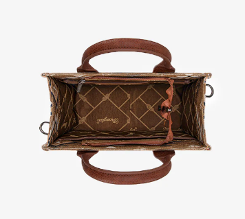 Wrangler Aztec Pattern Dual Sided Print Tote Bag
