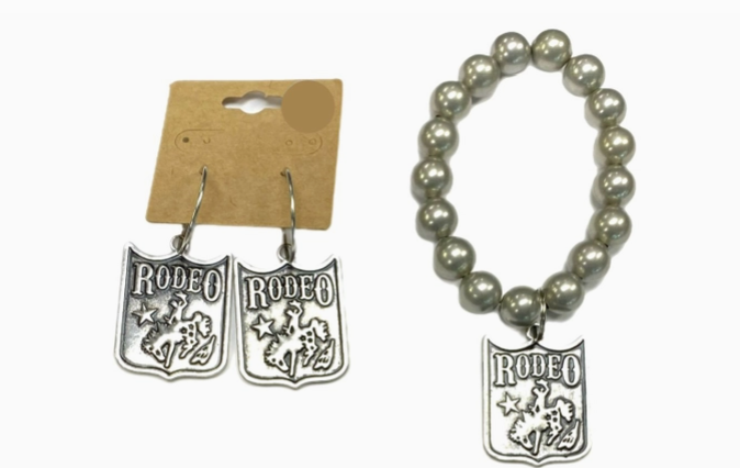 Rodeo Back Number Bracelet
