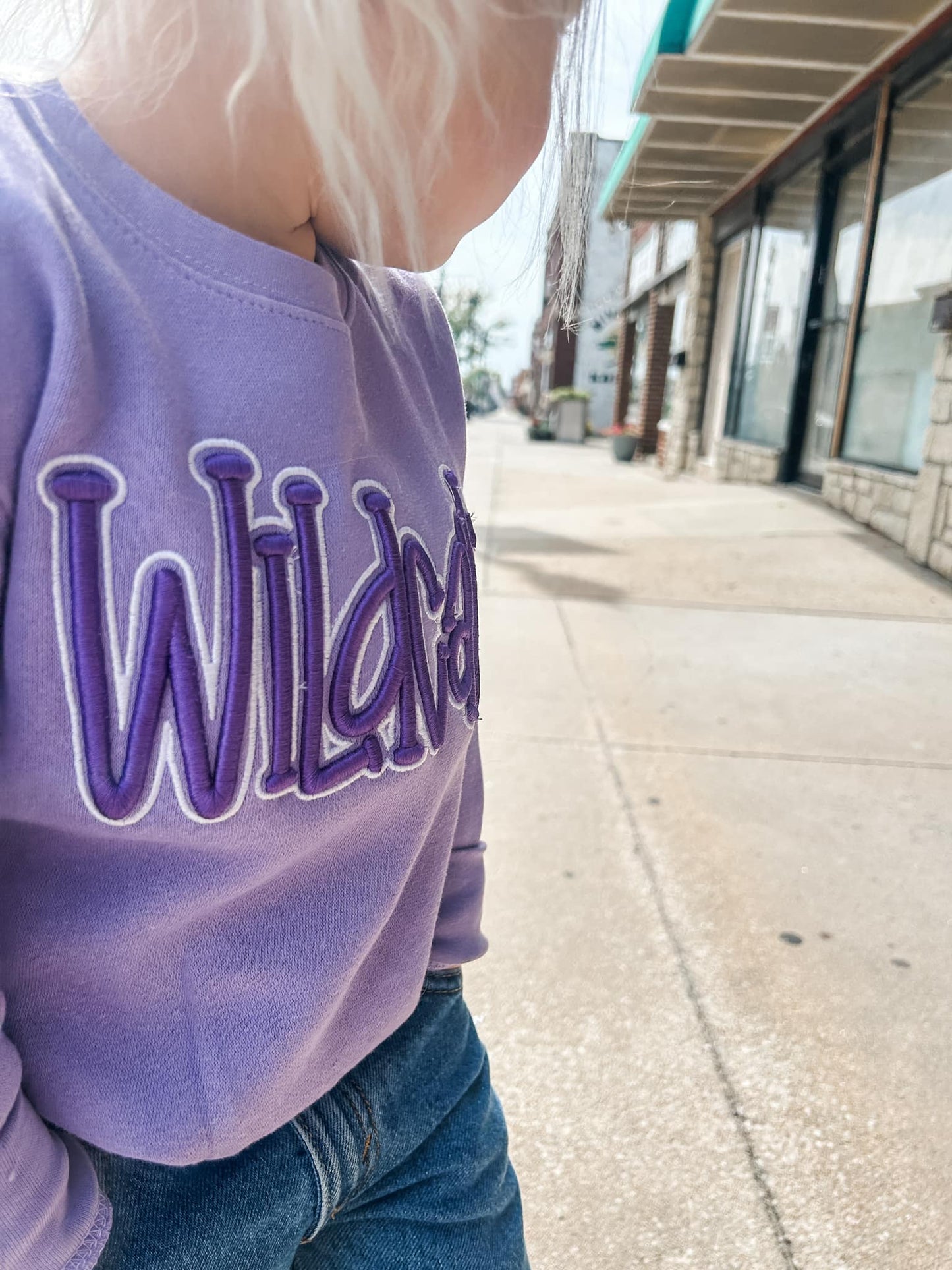 Puff Embroidery Wildcats - Toddler