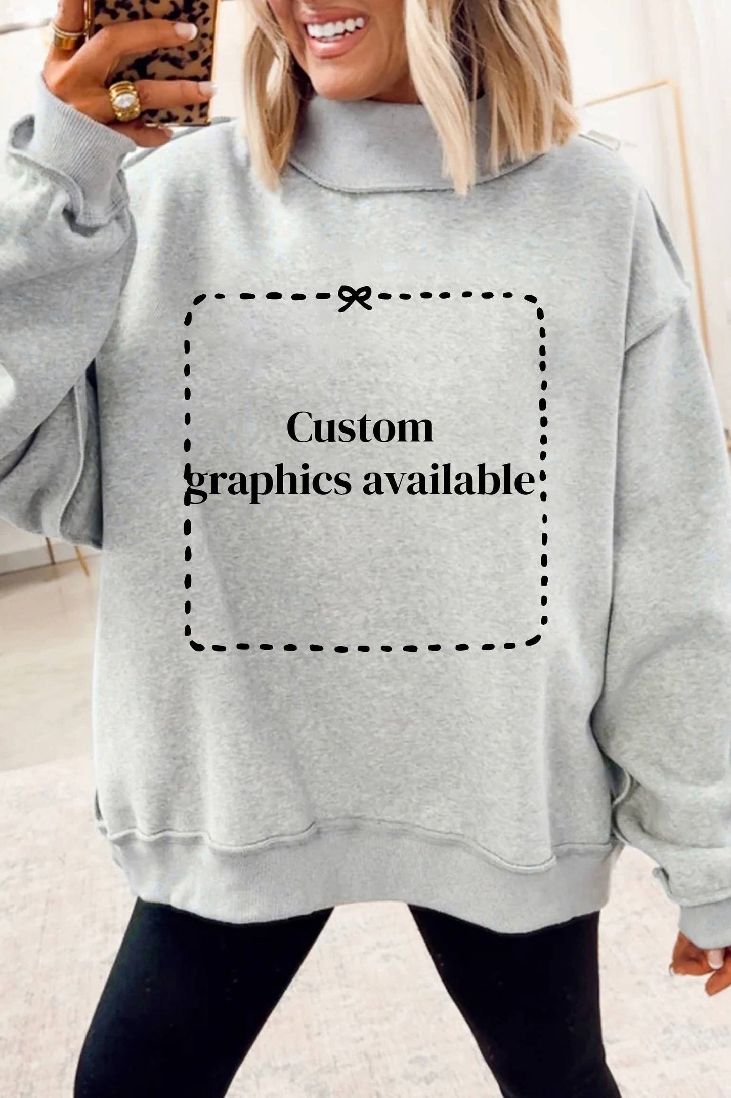 66 Game Day Reversible Mock Neck Sweatshirt (S-4X)