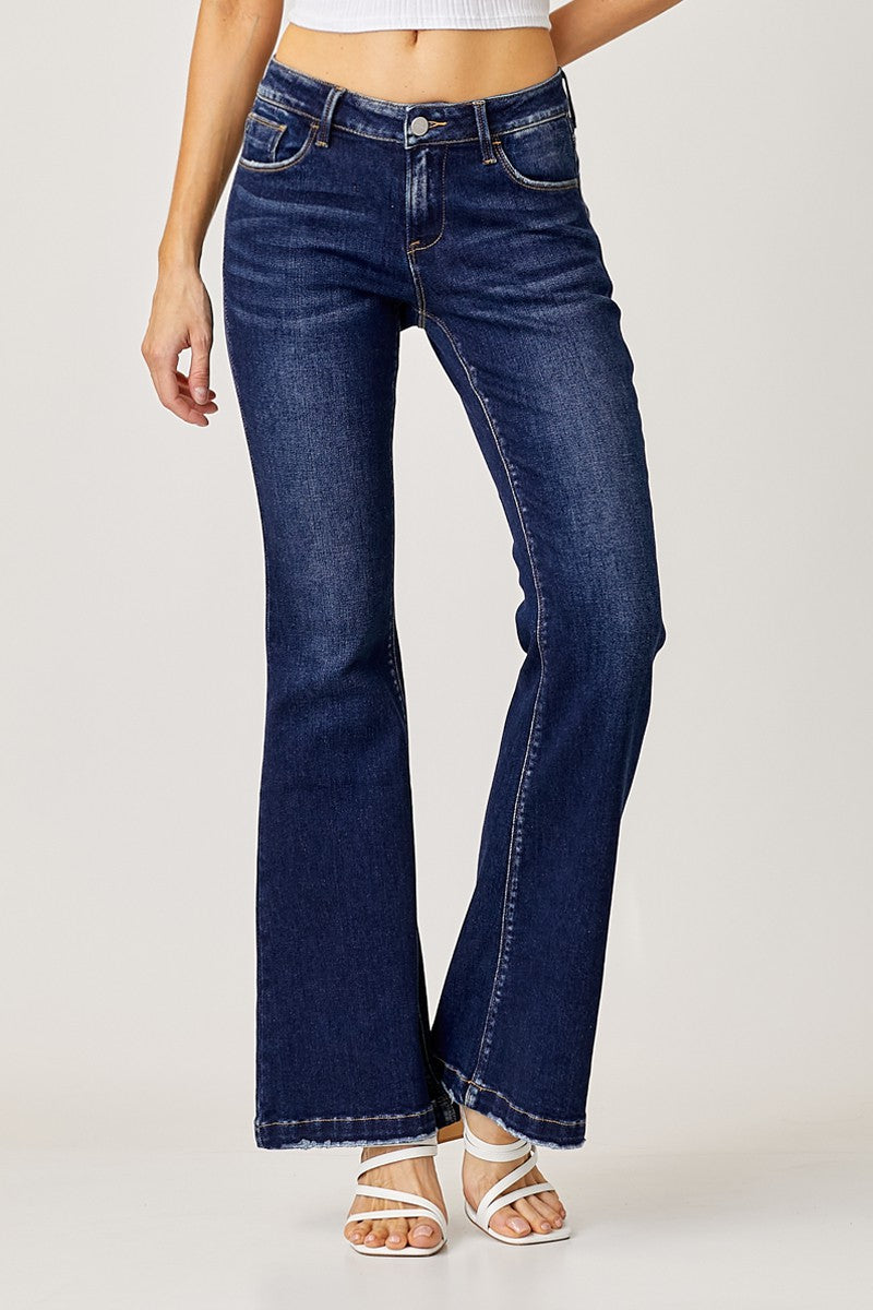 Risen Medium Flare Jeans