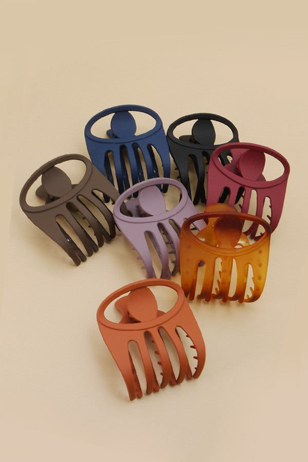 Matte Eye Hair Claw Clips Matte Eye Hair Claw Clips