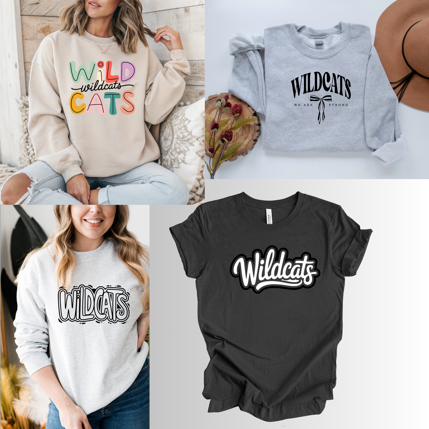 Wildcat Tees | toddler - adult | multiple designs