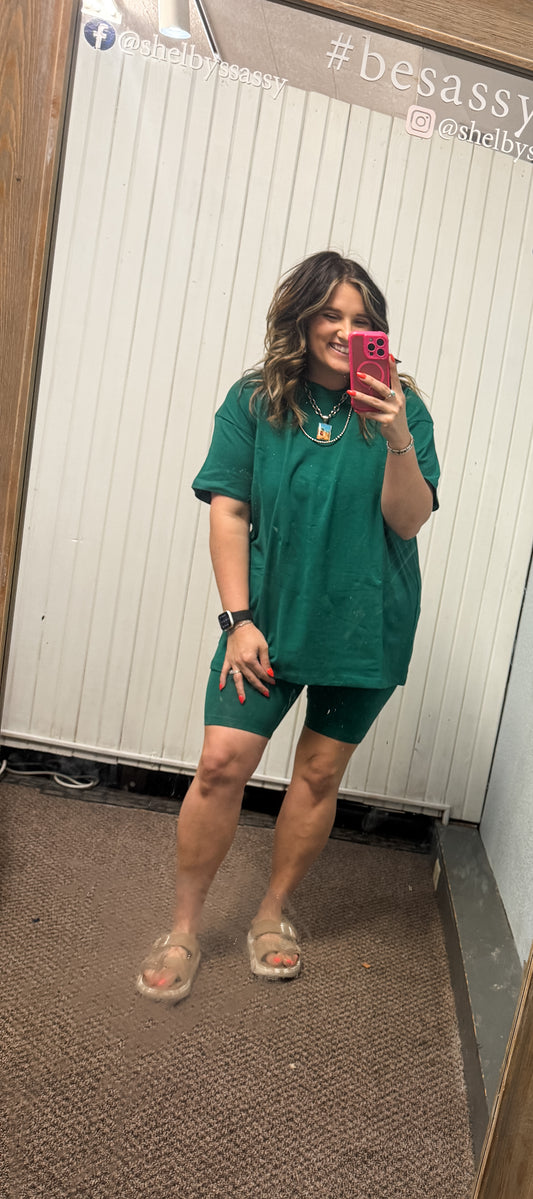 Hunter Green 2 pc Set | S-3x