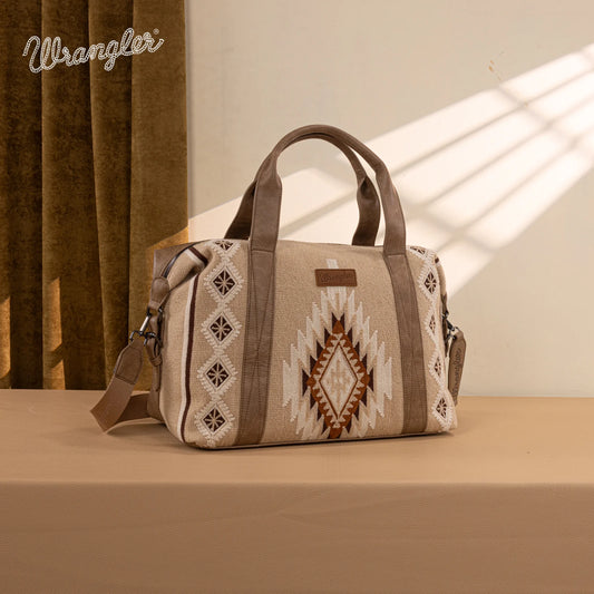 Wrangler Southwestern Print Duffle Bag