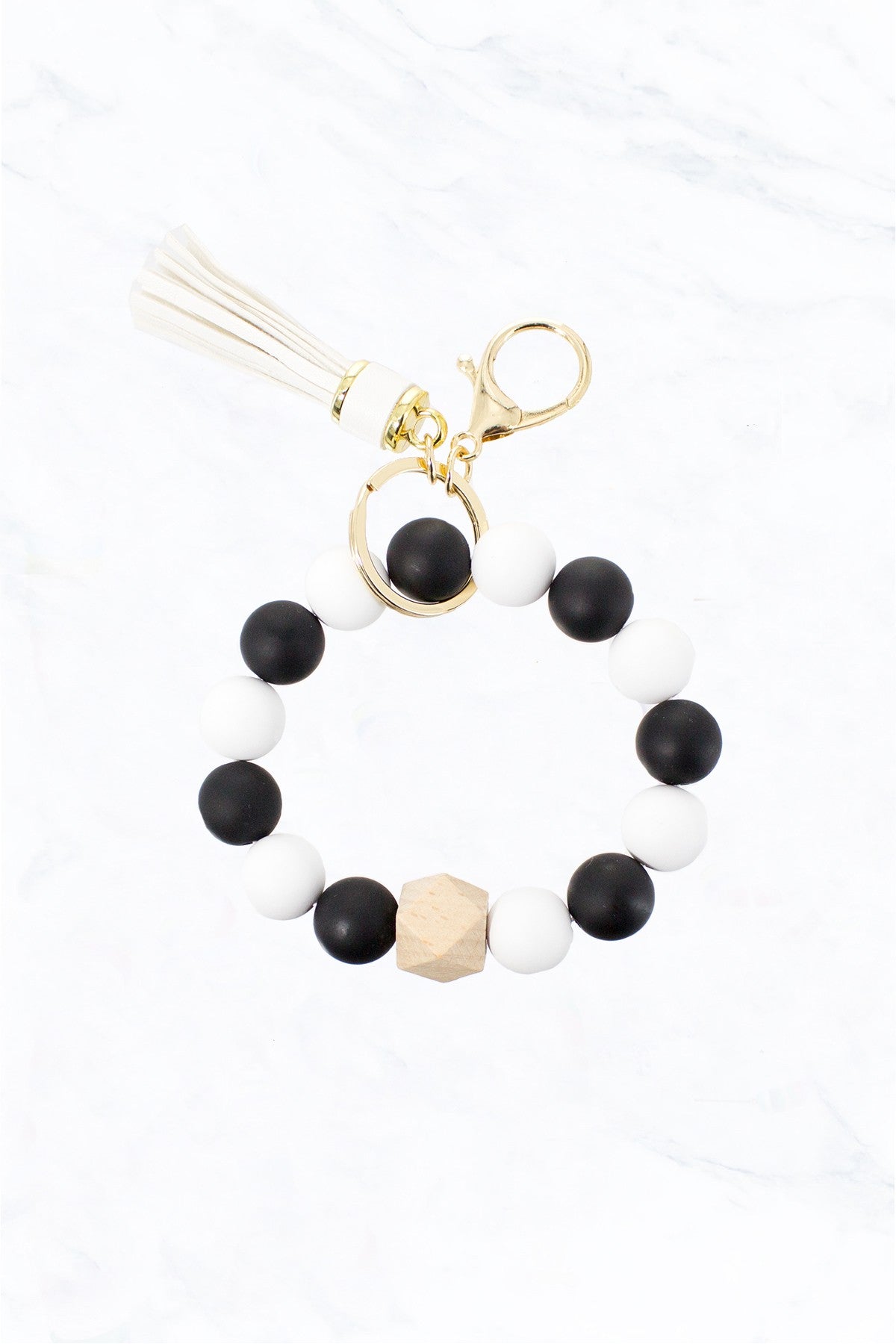 Bracelet Keychain with Tassel (2 colors)