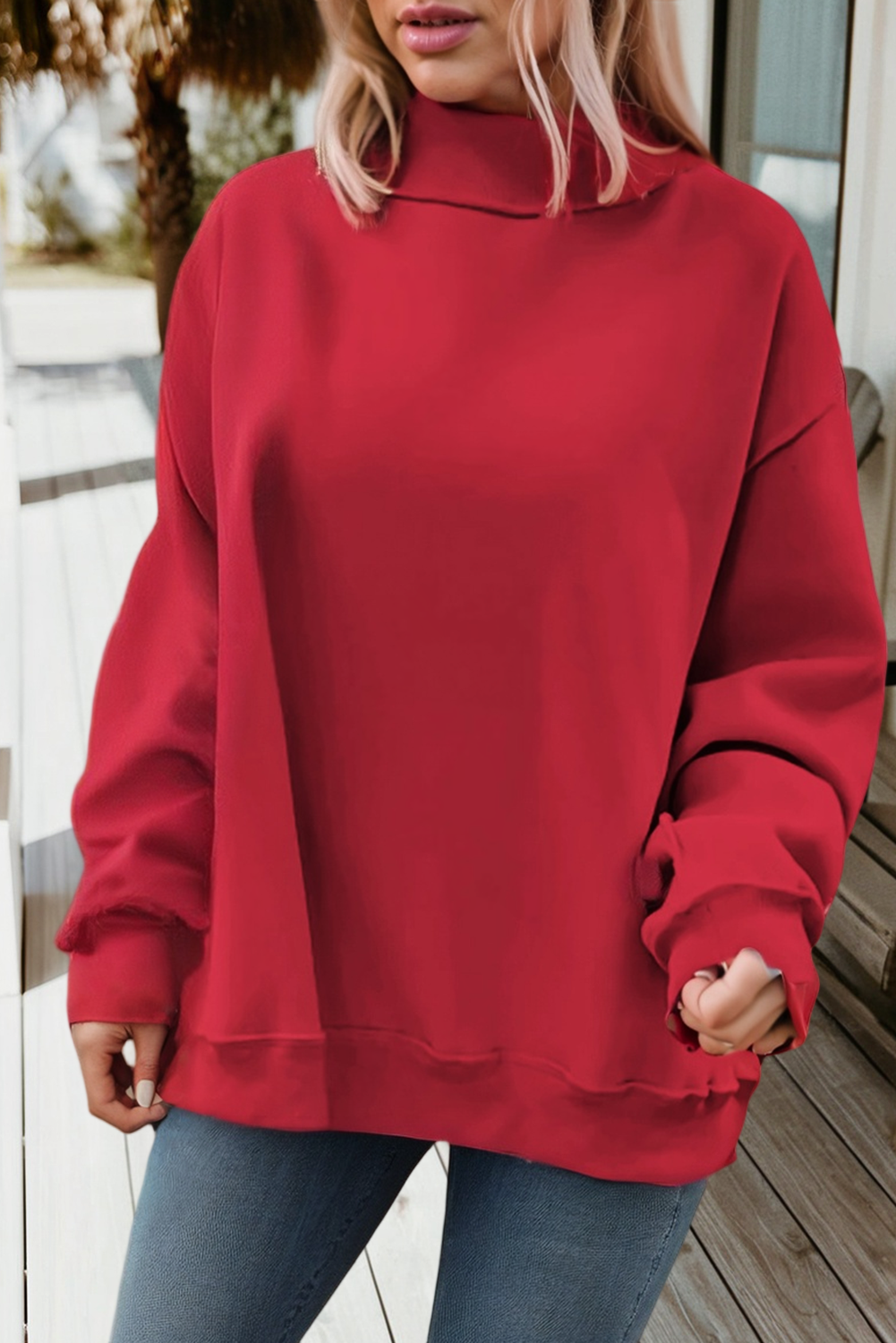 66 Game Day Reversible Mock Neck Sweatshirt (S-4X)