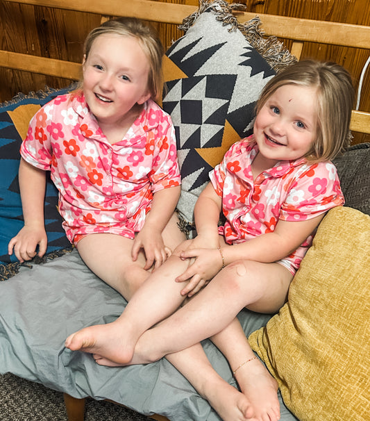 Floral Short Pajama Set