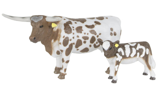 Longhorn Cow & Calf | Big Country