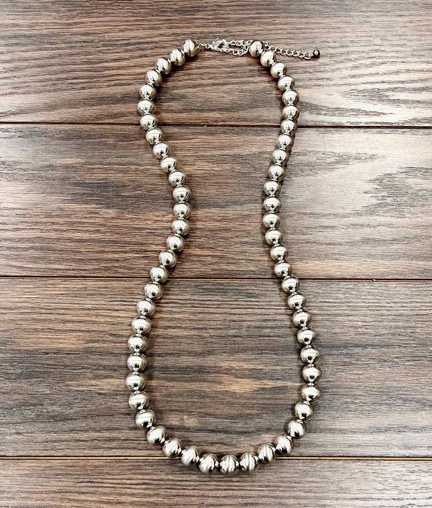 Silver Oakley Necklace