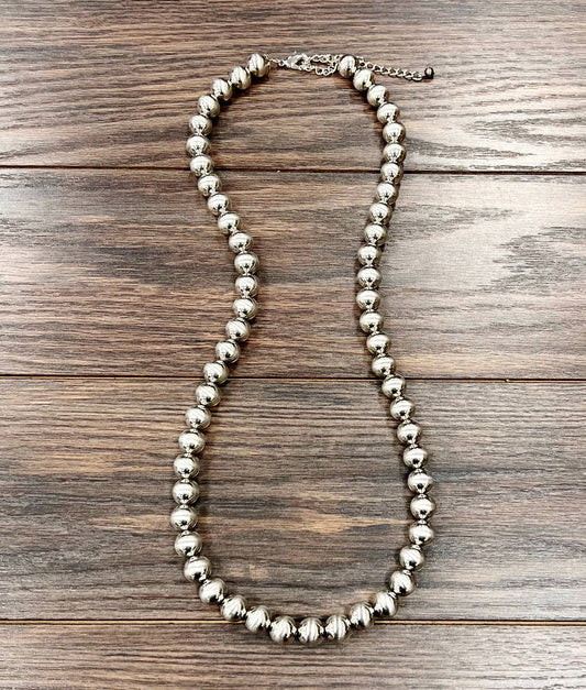 Silver Oakley Necklace