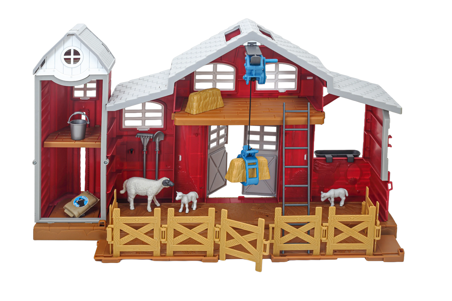 38-Piece Dairy Barn Playset
