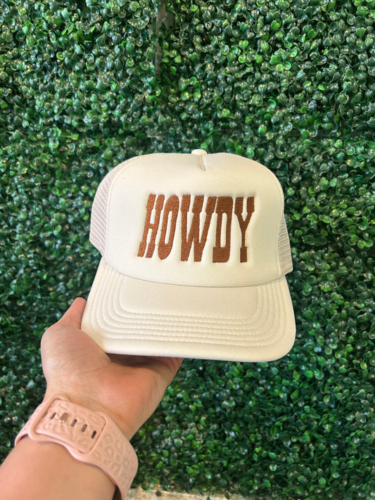 Howdy foam trucker