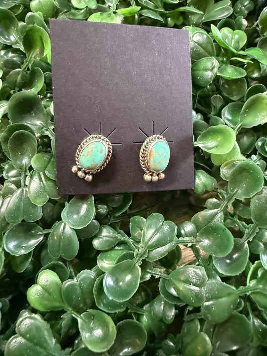 High Desert Turquoise Stud
