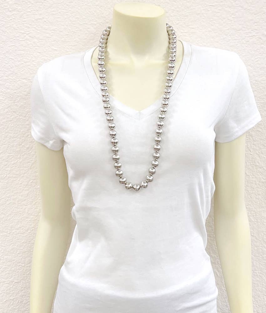 Silver Oakley Necklace