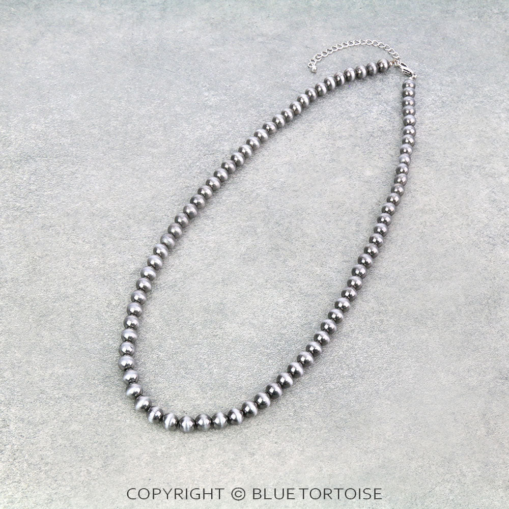 8mm Navajo Pearl Necklace (various lengths)