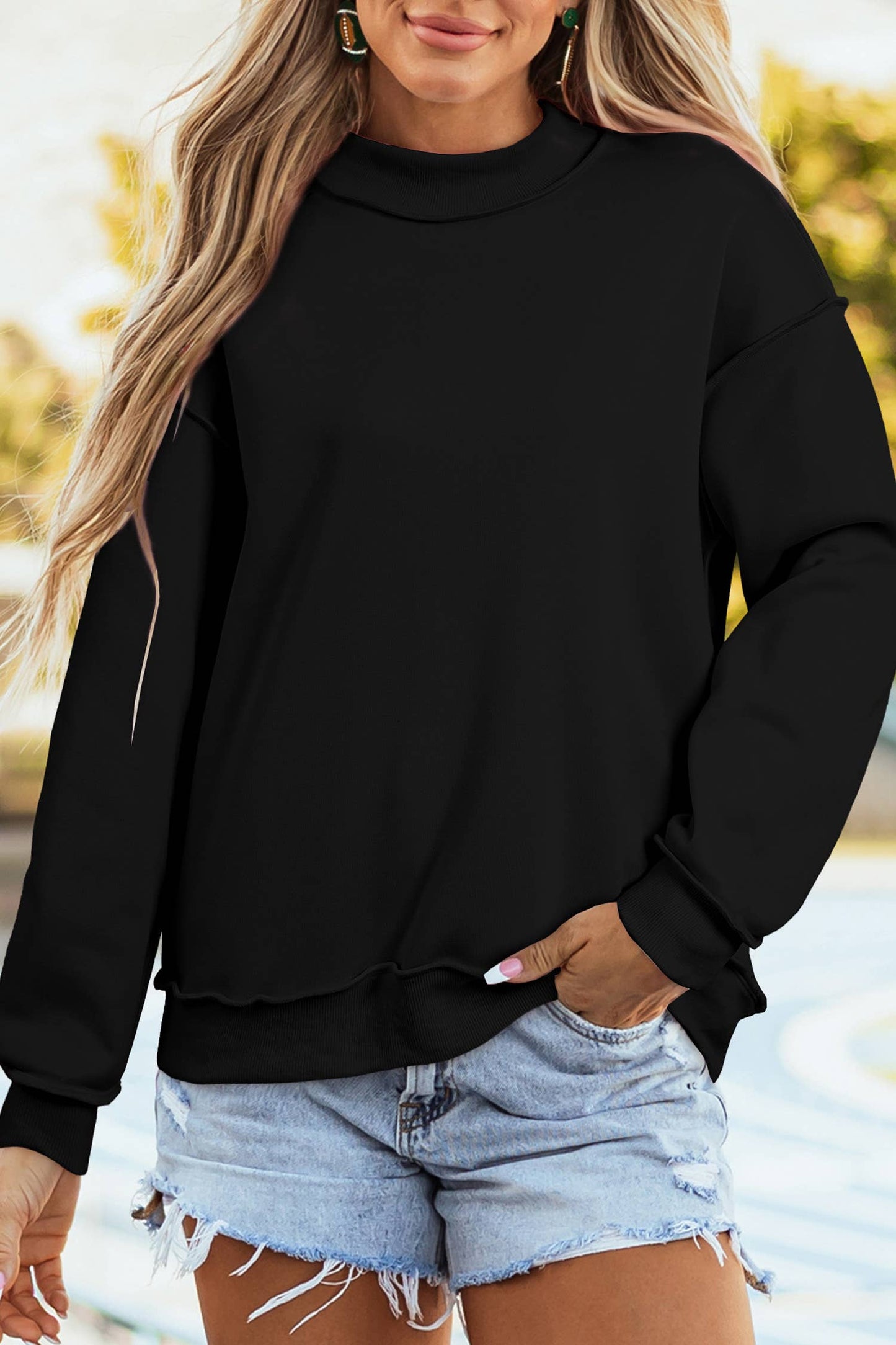 66 Game Day Reversible Mock Neck Sweatshirt (S-4X)