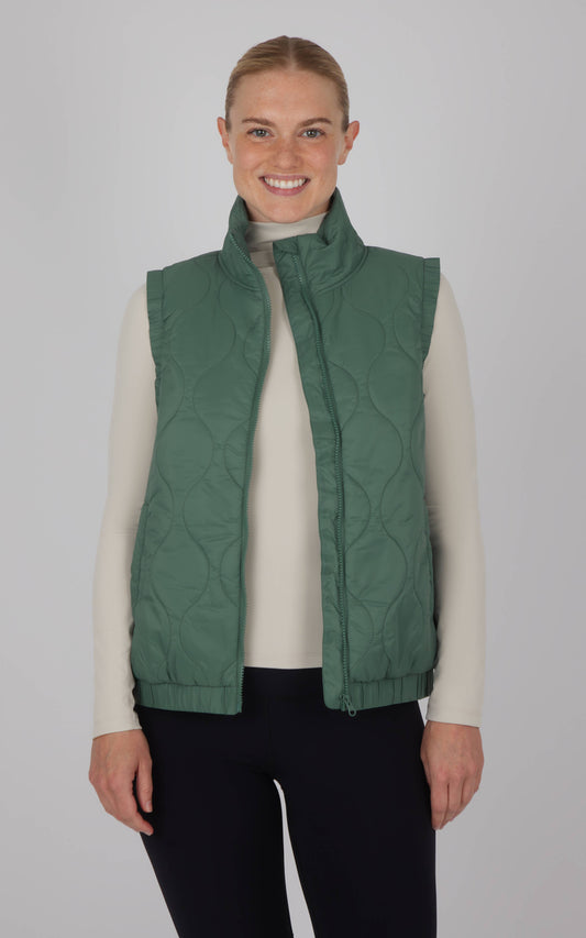 Women's Quilted Freestyle Vest with Pockets