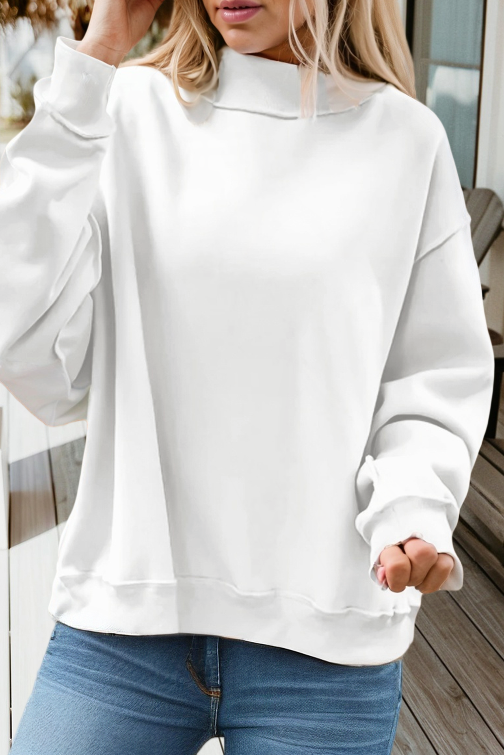 66 Game Day Reversible Mock Neck Sweatshirt (S-4X)