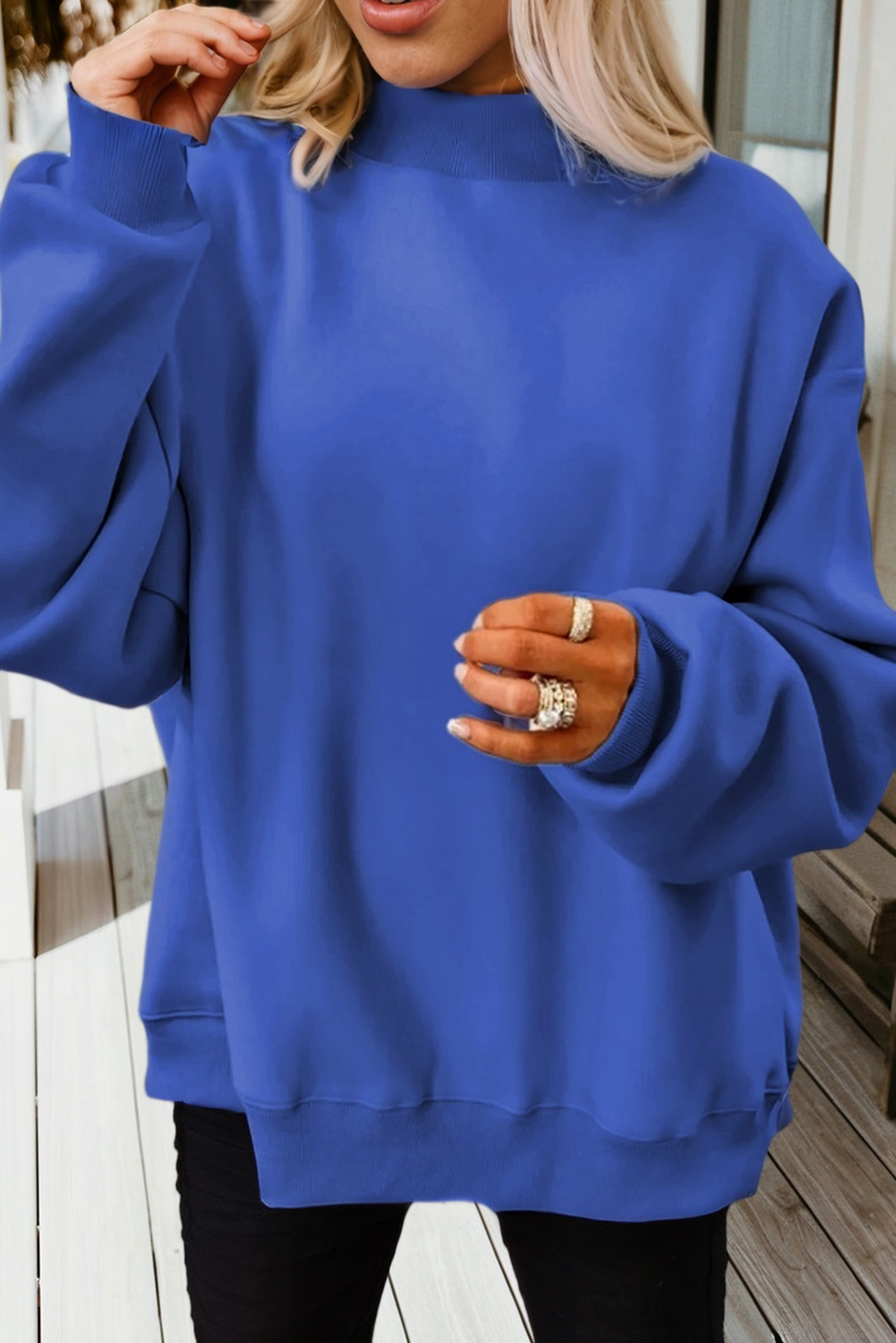 66 Game Day Reversible Mock Neck Sweatshirt (S-4X)