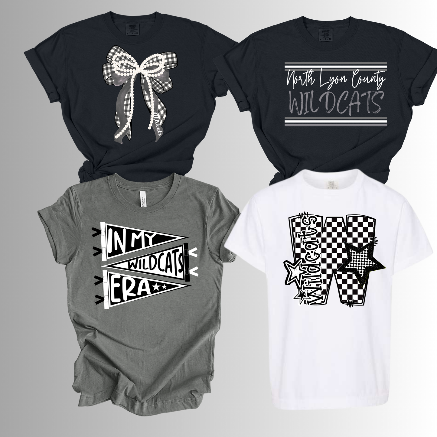 Wildcat Spirit Tees | toddler - adult | multiple designs