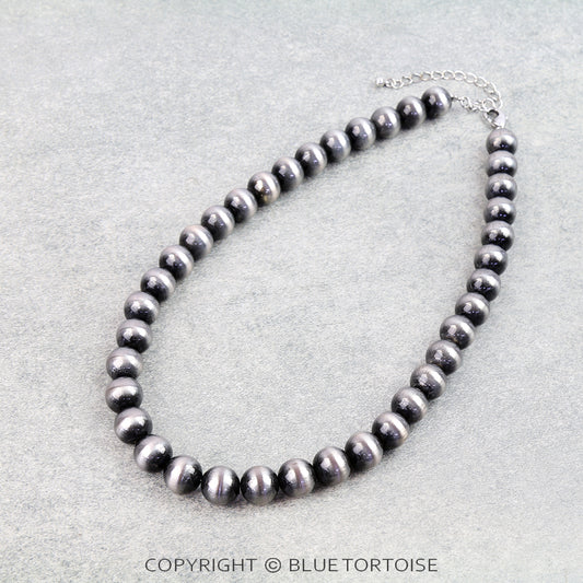 12 mm 18 in Navajo Pearl Necklace