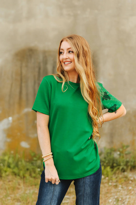 CLOUD BASIC FREE TEE | 2 olors | Green or Puple