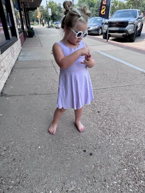 Lavender Yoga Dress
