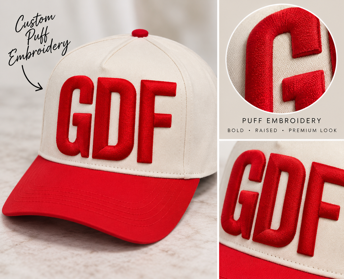 PUFF EMBRIDERY Gary Fuller Shootout Hat