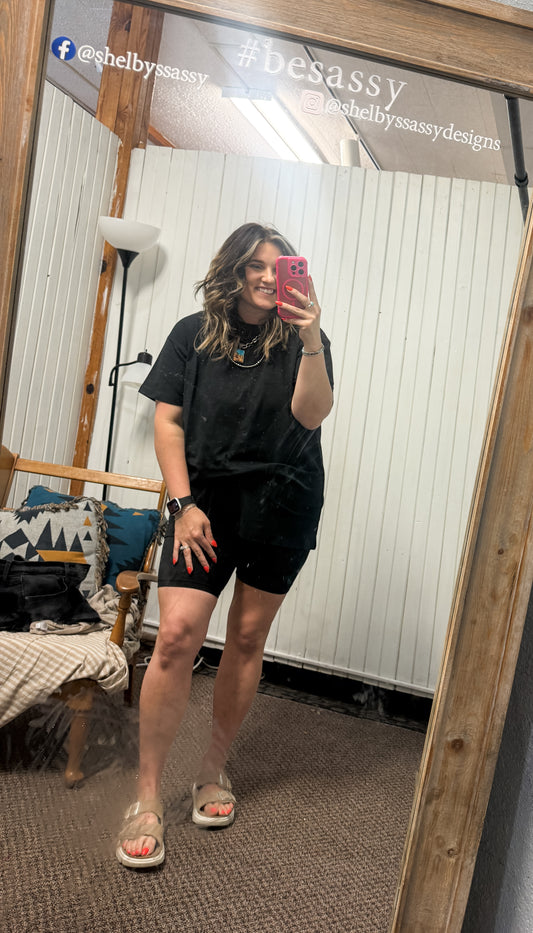 Black 2 pc Set | S-3x