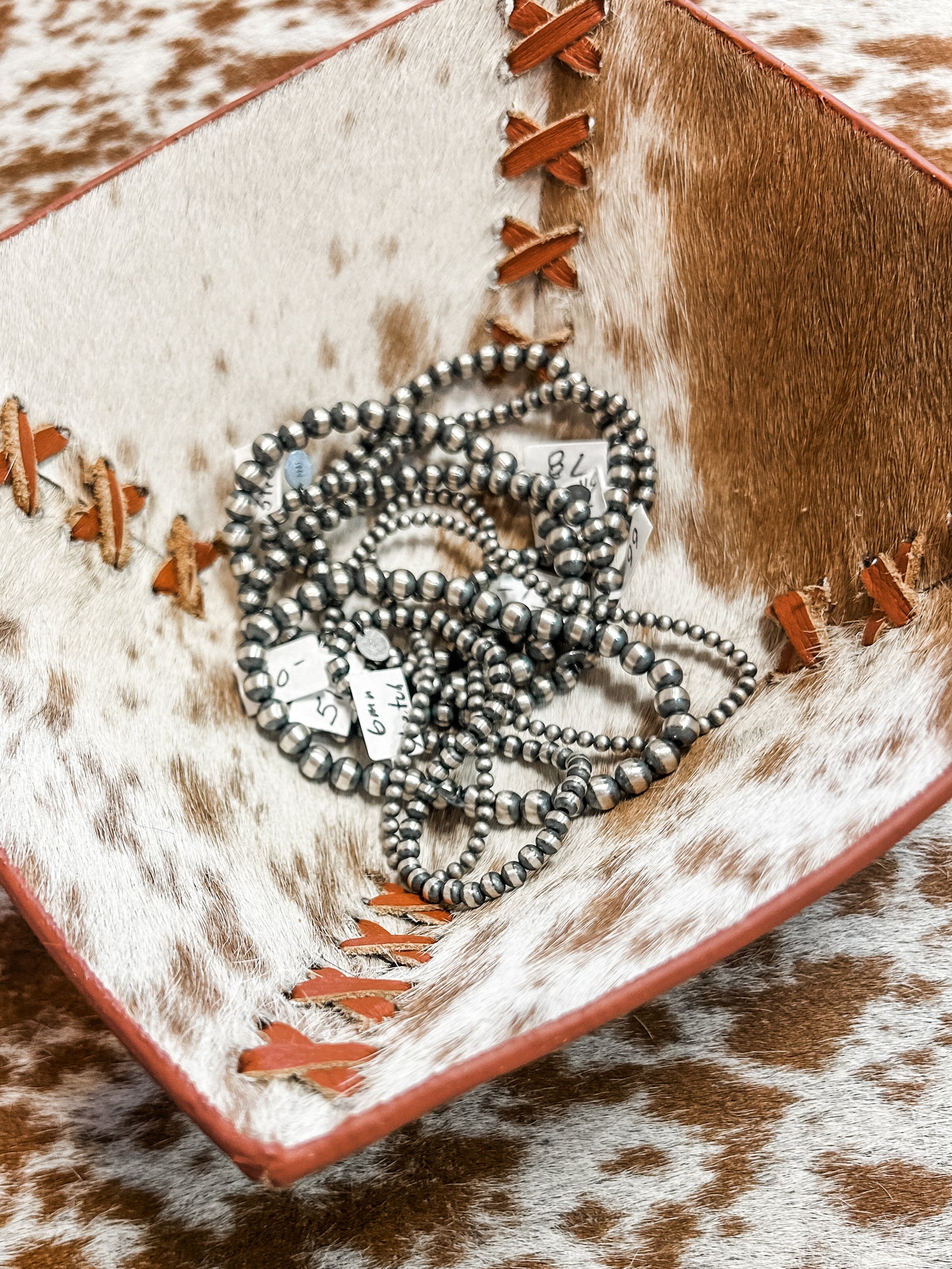 Navajo Pearl Stretch Bracelet