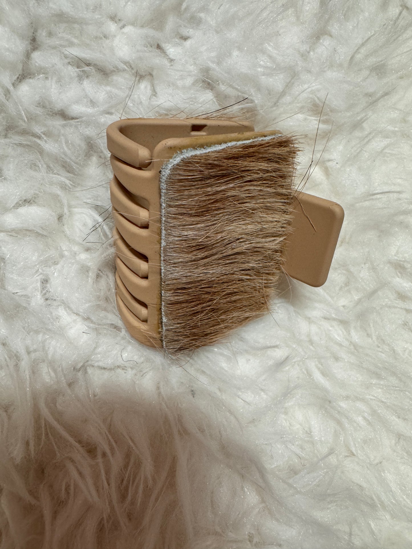 Zimmerman Ranch Mini Cowhide Claw Clip
