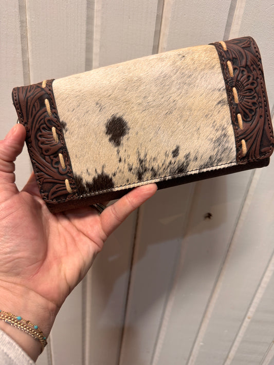 Trintity Hair on Hide Wallet | 2 Colors