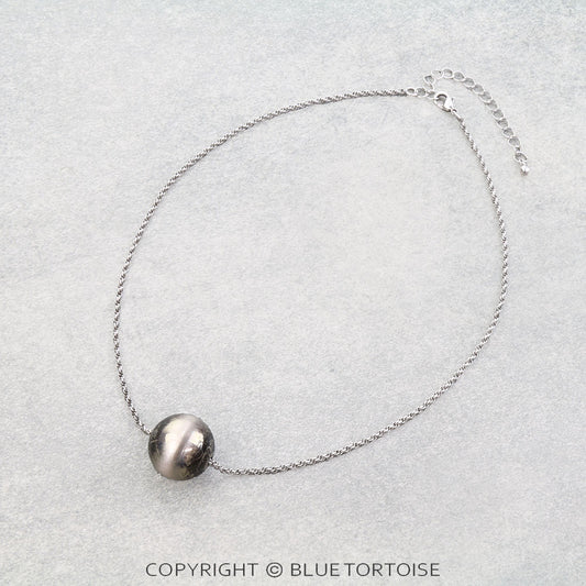 14mm Navajo Style Pearl Necklace