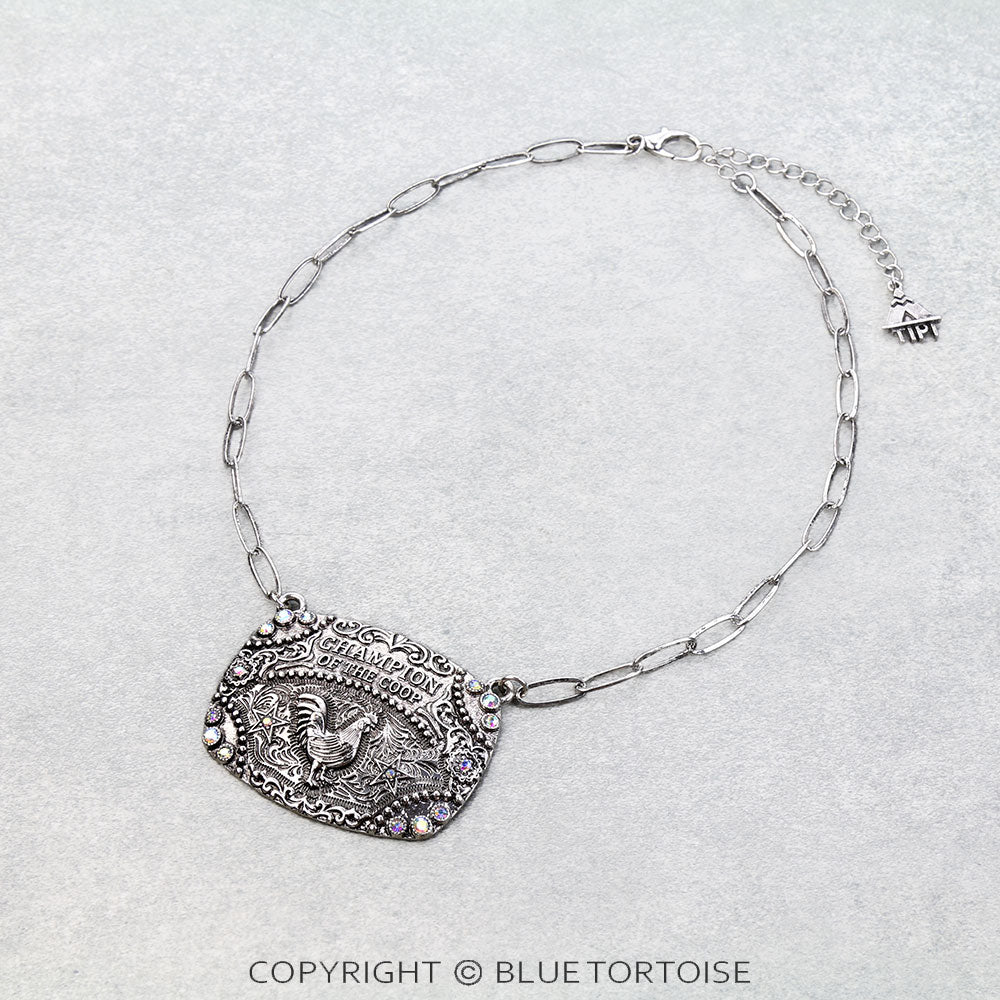 Champ of the Coop Necklace